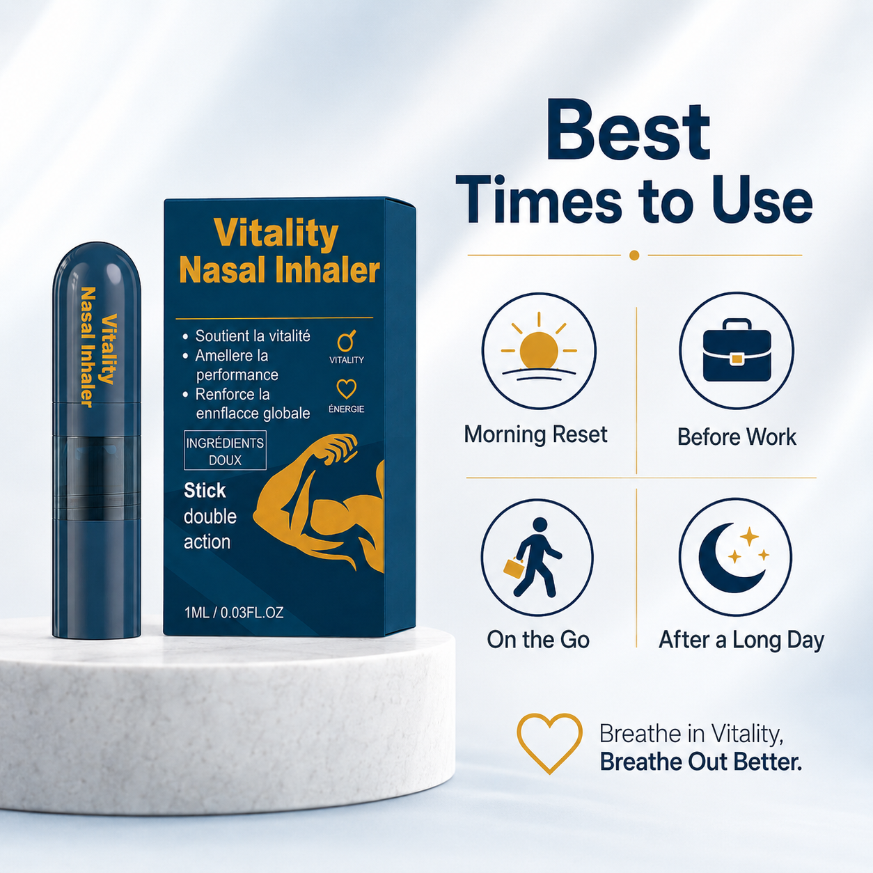 Vitality Nasal Inhaler