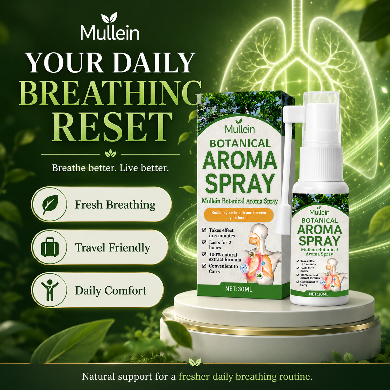 Mullein Botanical Aroma Spray