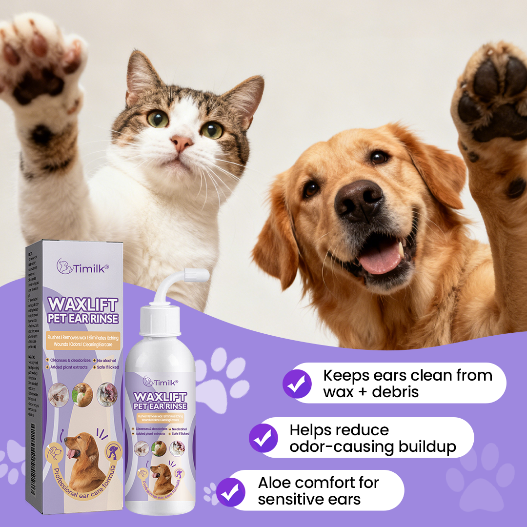Timilk® WaxLift Pet Ear Rinse ❤️