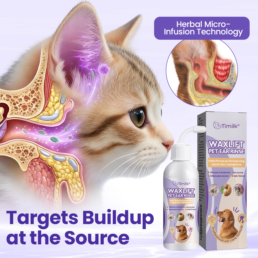Timilk® WaxLift Pet Ear Rinse ❤️