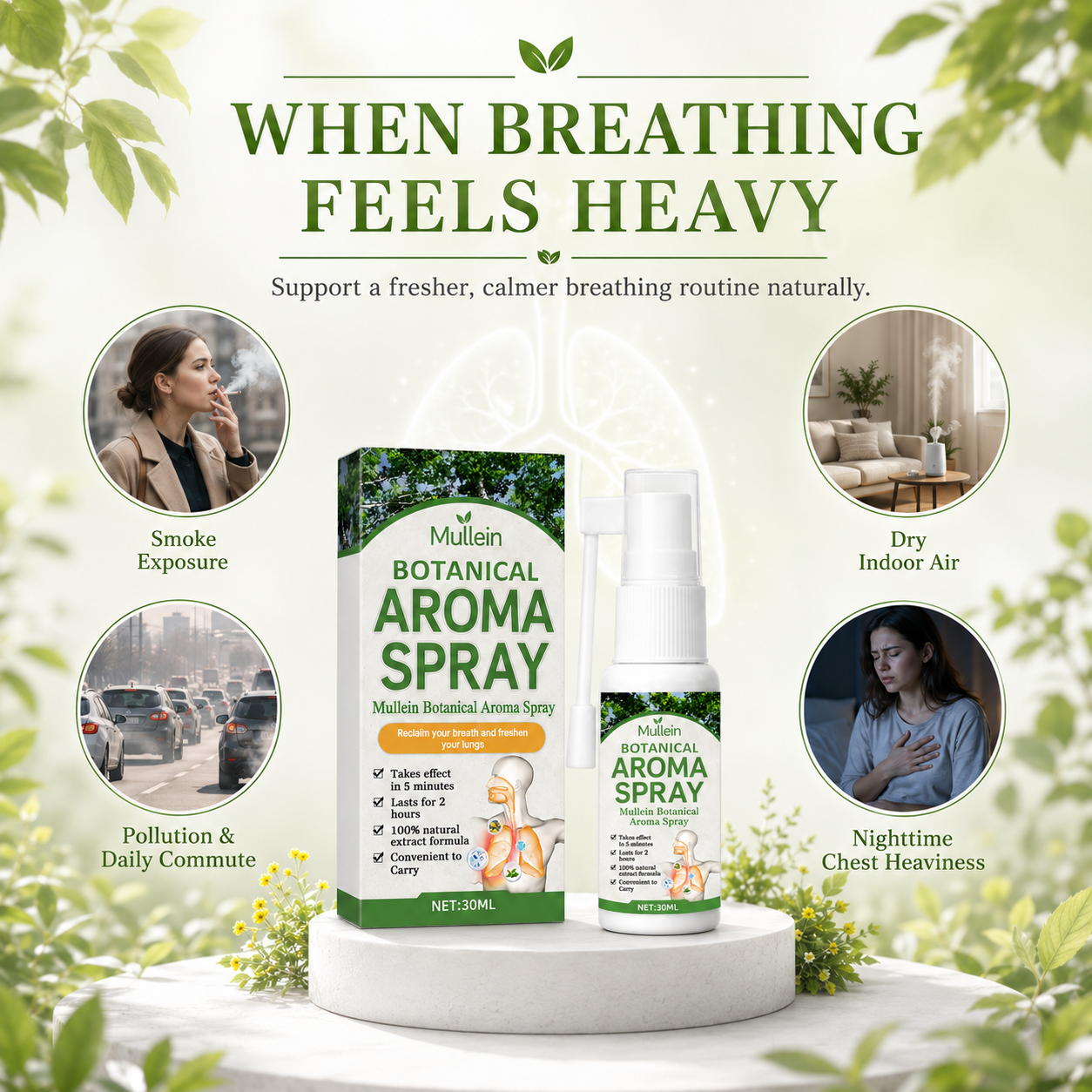 Mullein Botanical Aroma Spray