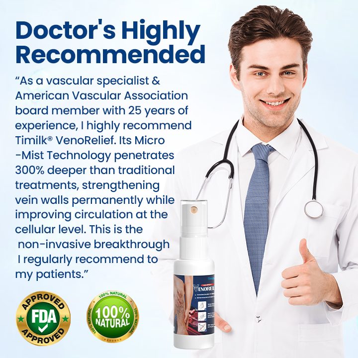 Timilk® VenoRelief Botanical Leg Spray
