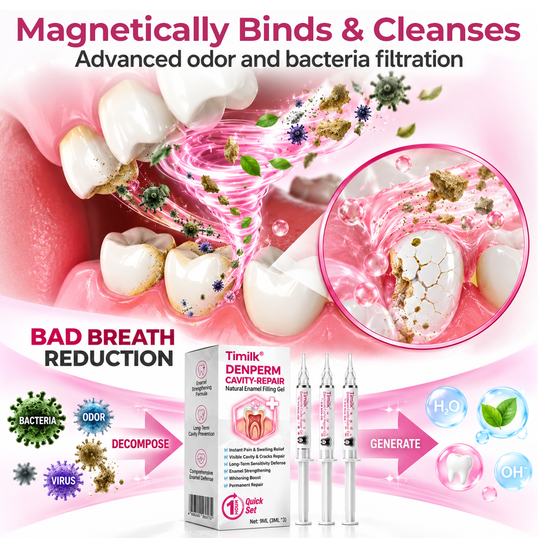 Timilk® DenPerm Cavity-Repair Natural Enamel Filling Gel ❤️