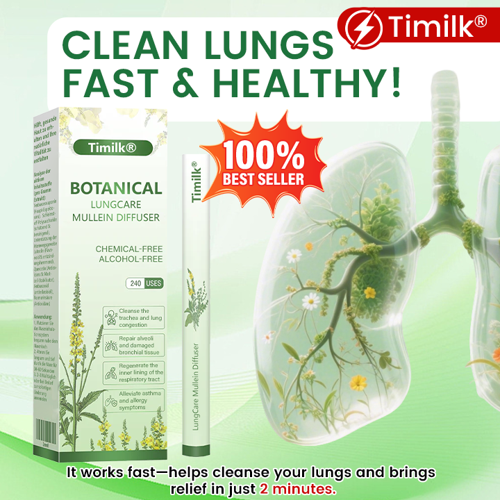 Timilk® Botanical LungCare Mullein Diffuser ❤️