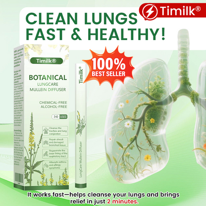 Timilk® Botanical LungCare Mullein Diffuser ❤️