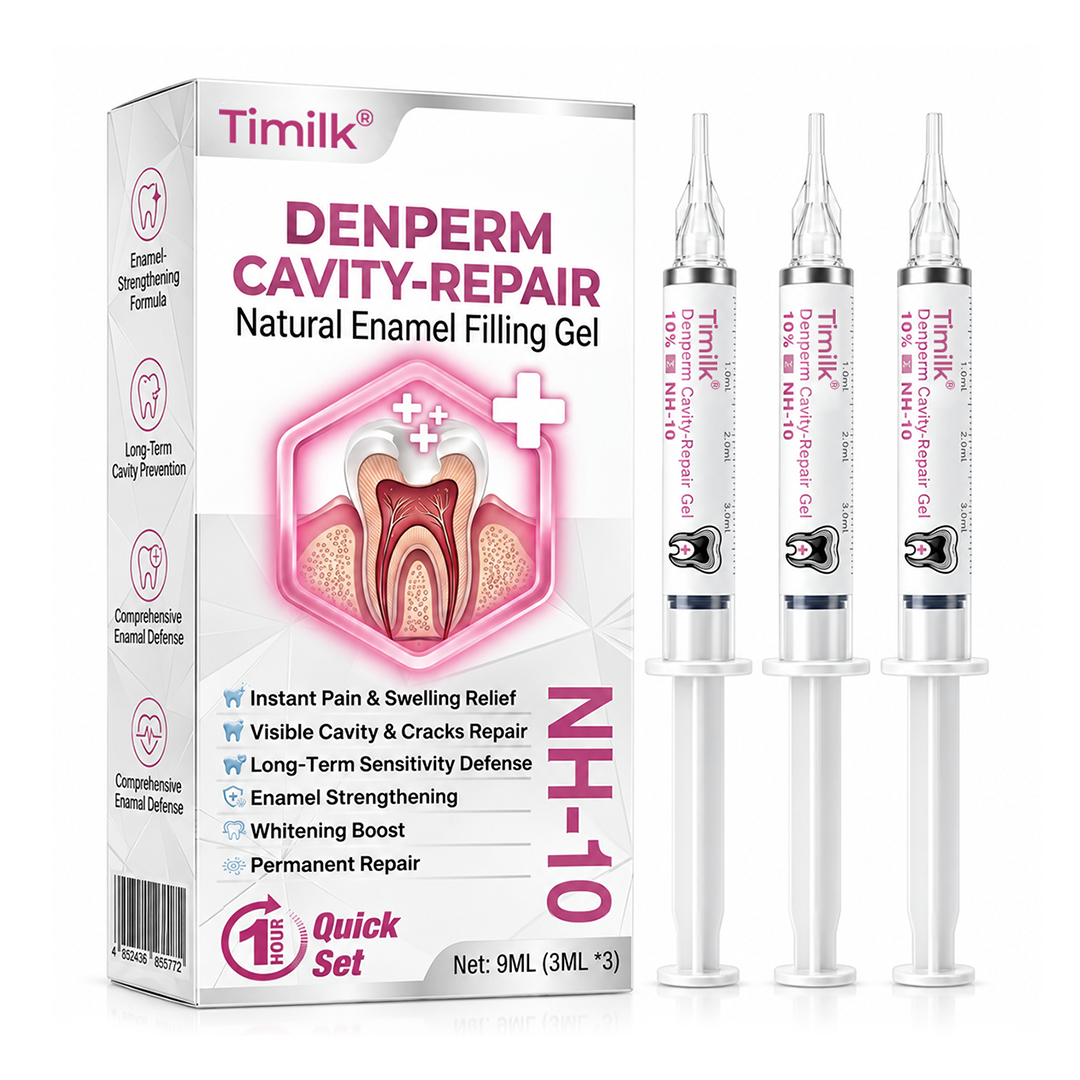 Timilk® DenPerm Cavity-Repair Natural Enamel Filling Gel ❤️