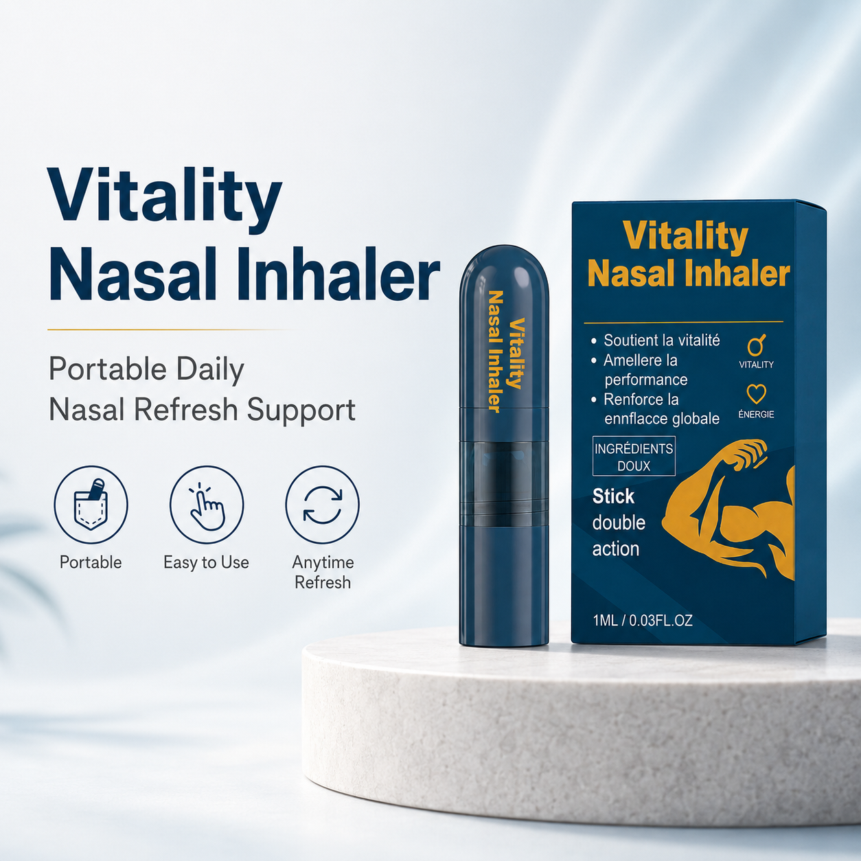 Vitality Nasal Inhaler