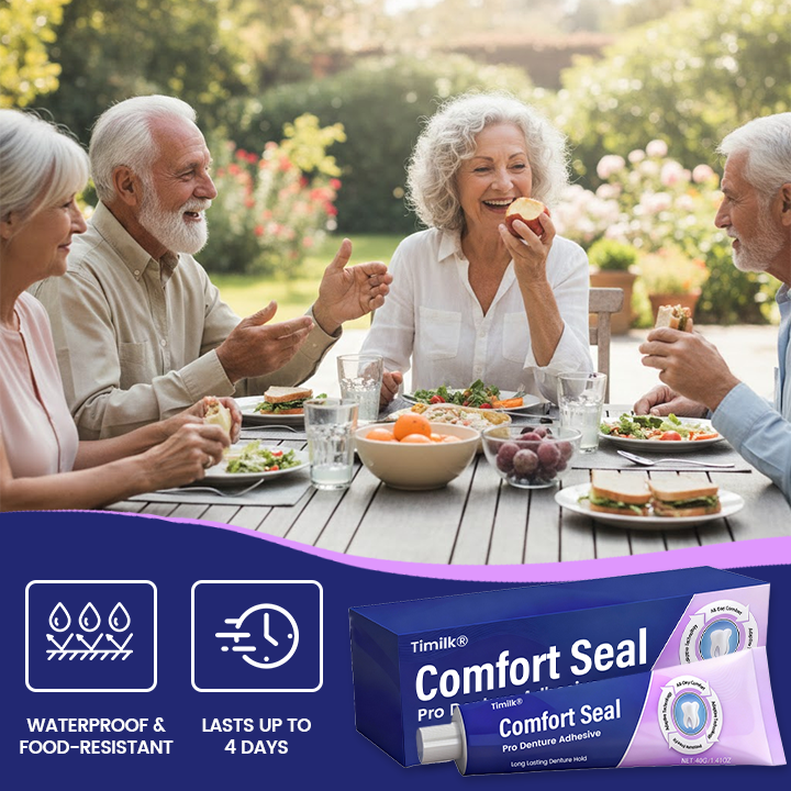 Timilk® Comfort Seal Pro Denture Adhesive❤️