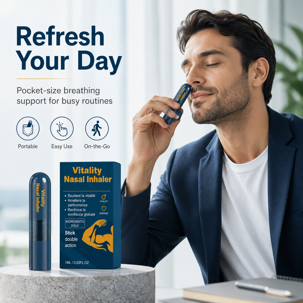 Vitality Nasal Inhaler