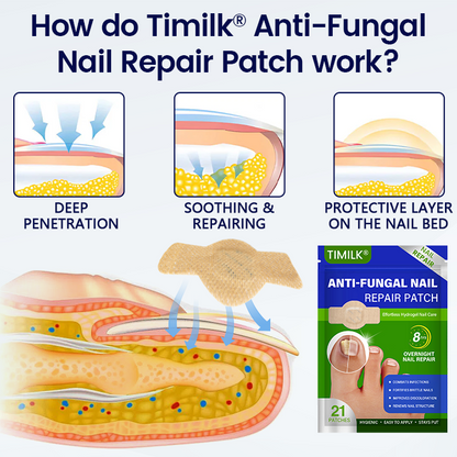 Timilk® Anti-Fungal Nail Repair Patch 🇦🇺 ❤️
