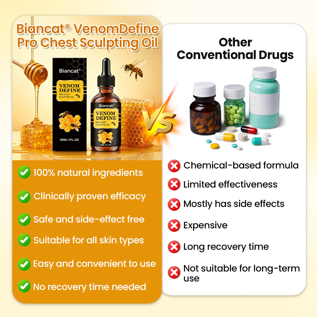 Biancat® VenomDefine Pro Chest Sculpting Oil 🔥