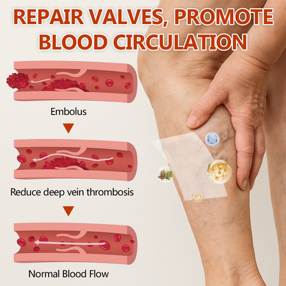 🔥 LIMITED SPECIAL OFFER🔥Timilk® VeinRepair Microneedle Patch Roll🦵✨ (Advanced Microneedle Vein Repair Patch for Bulging Veins, Swelling, Heavy Legs & Daily Leg Discomfort)