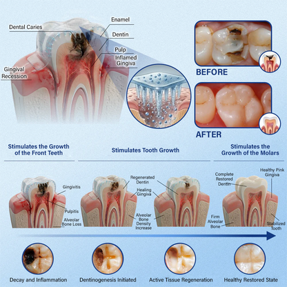 Ceoerty® Tooth & Gum Repair Fast-Dissolving Microneedle Patch❤️