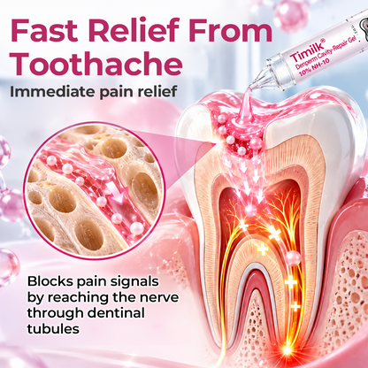 Timilk® DenPerm Cavity-Repair Natural Enamel Filling Gel ❤️