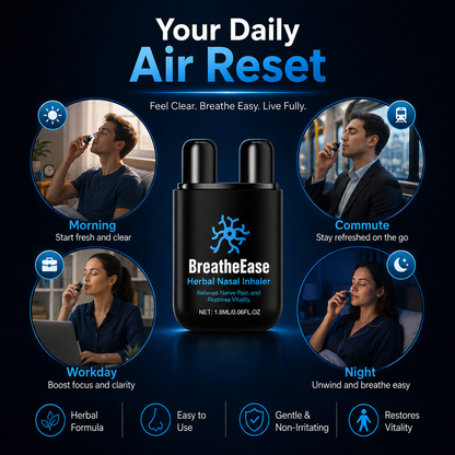 BreatheEase Herbal Nasal Inhaler
