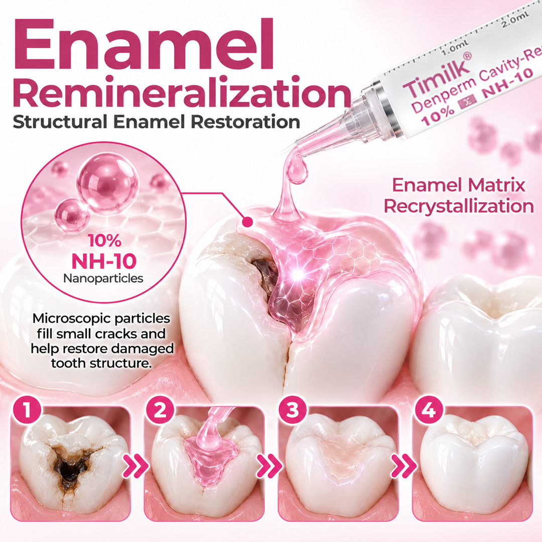 Timilk® DenPerm Cavity-Repair Natural Enamel Filling Gel ❤️