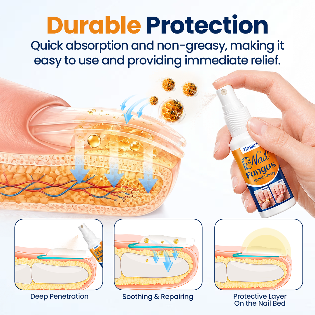 Timilk® Nail fungus relief spray