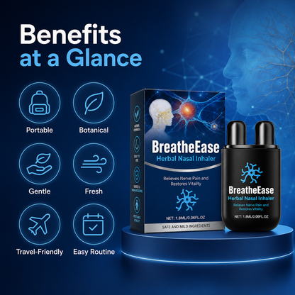 BreatheEase Herbal Nasal Inhaler