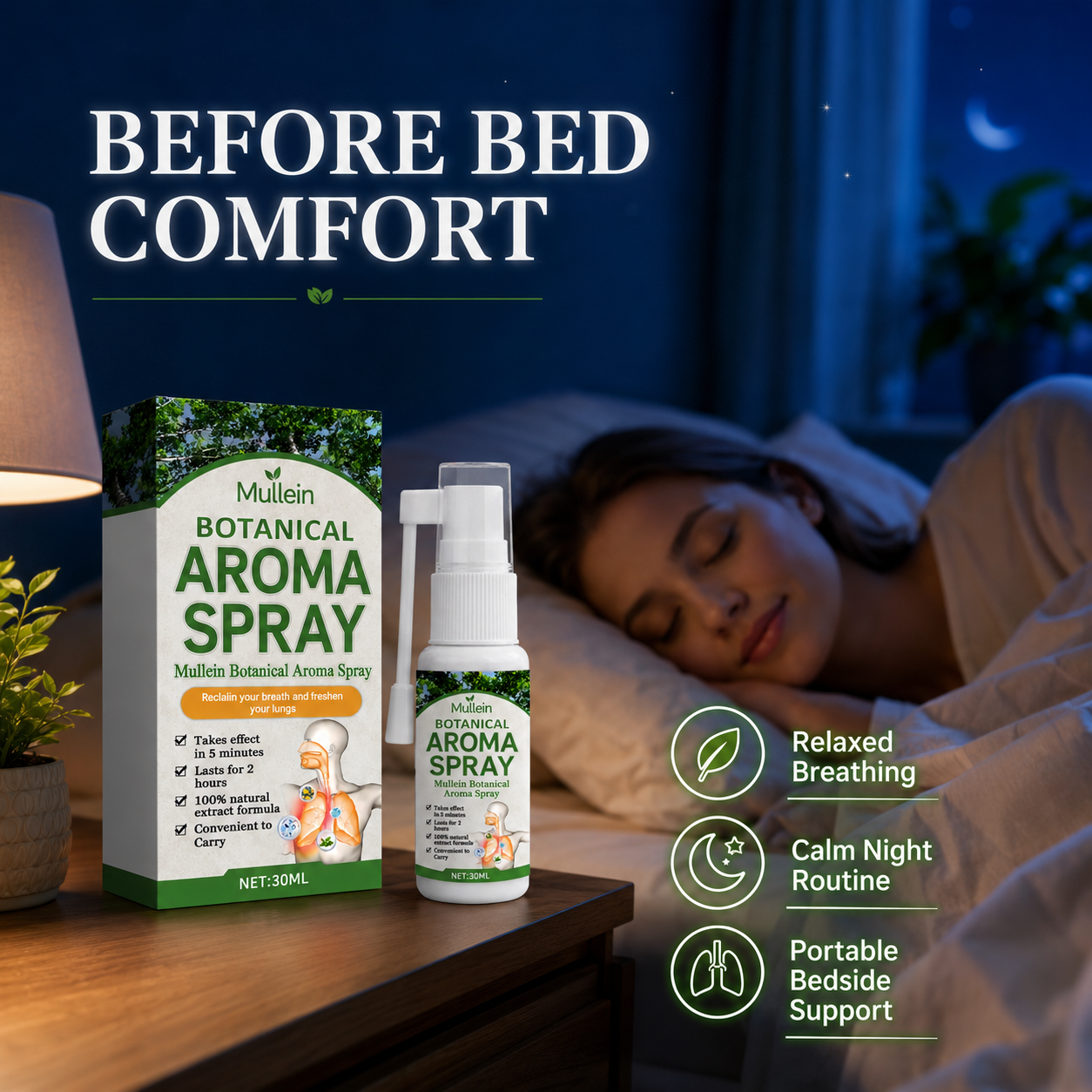 Mullein Botanical Aroma Spray
