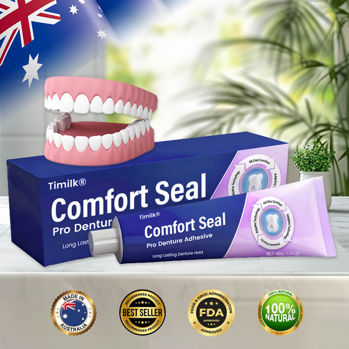 Timilk® Comfort Seal Pro Denture Adhesive❤️
