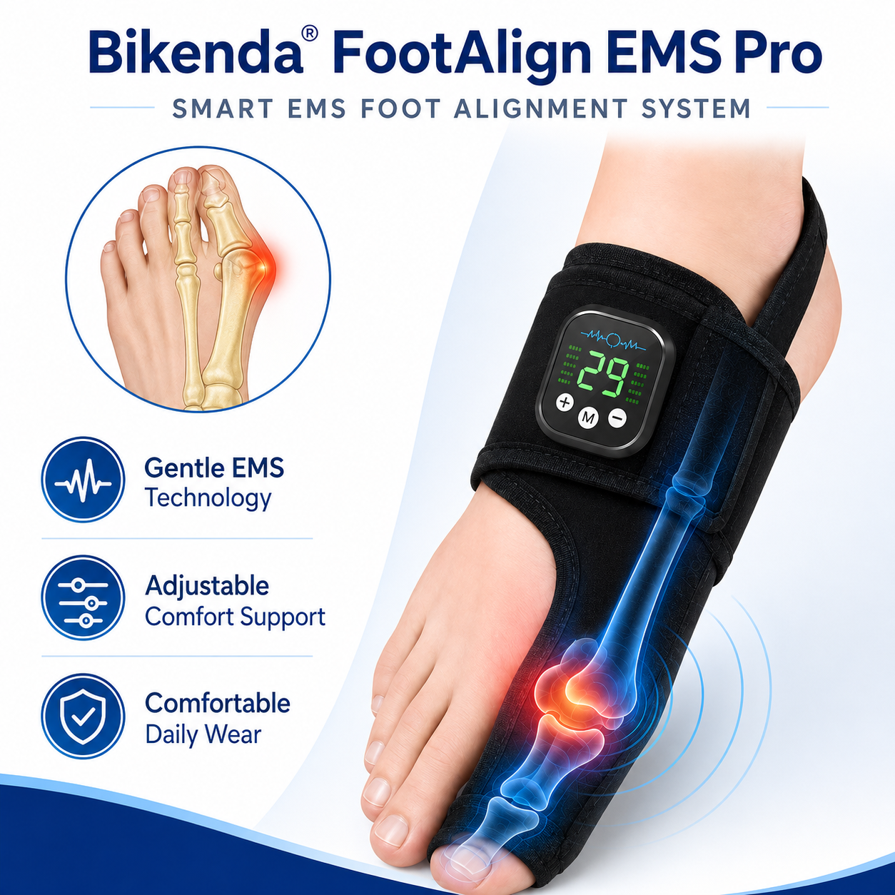 Bikenda® FootAlign EMS Pro —— Advanced EMS Foot Support System