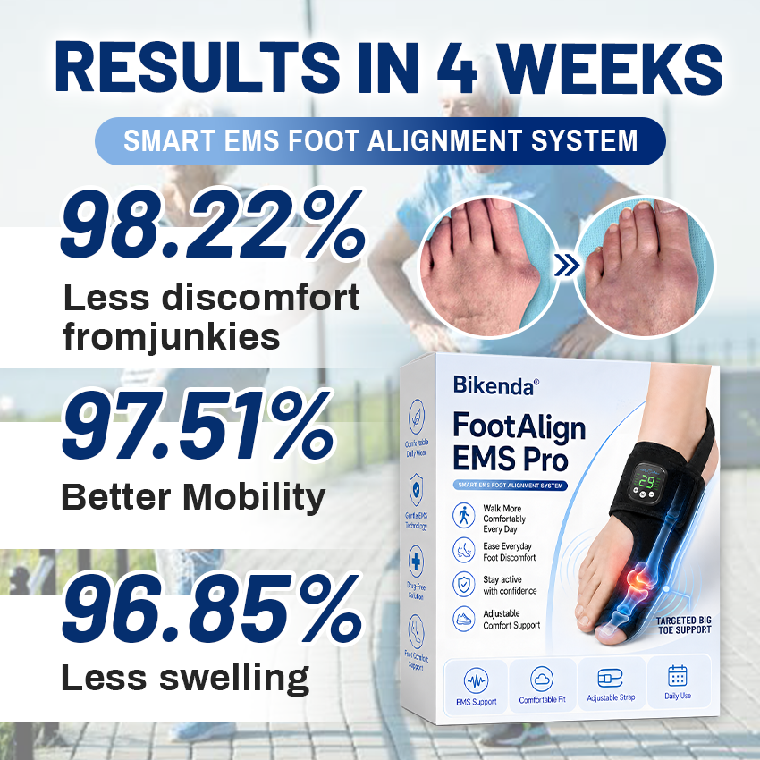 Bikenda® FootAlign EMS Pro —— Advanced EMS Foot Support System